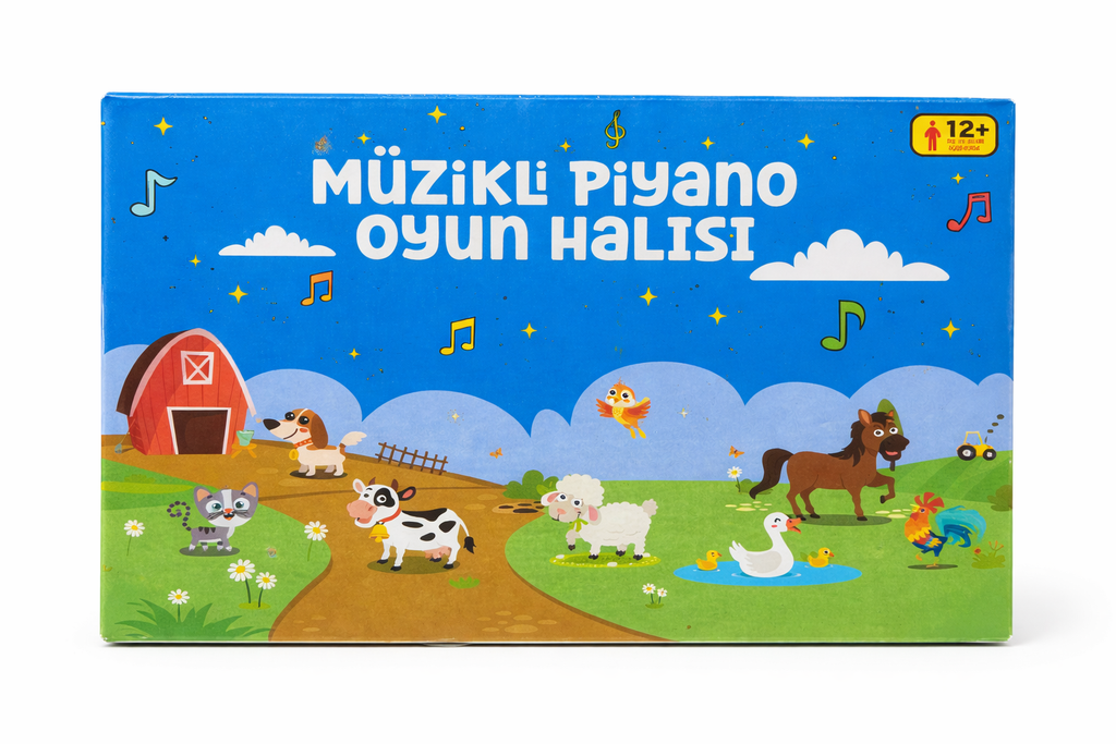 Montessori Kids | Müzikli Piyano Oyun Halısı
