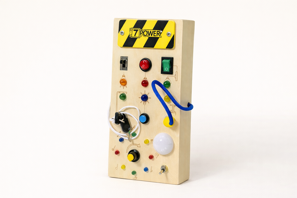 Montessori Kids | Eğitici Ahşap Busy Board