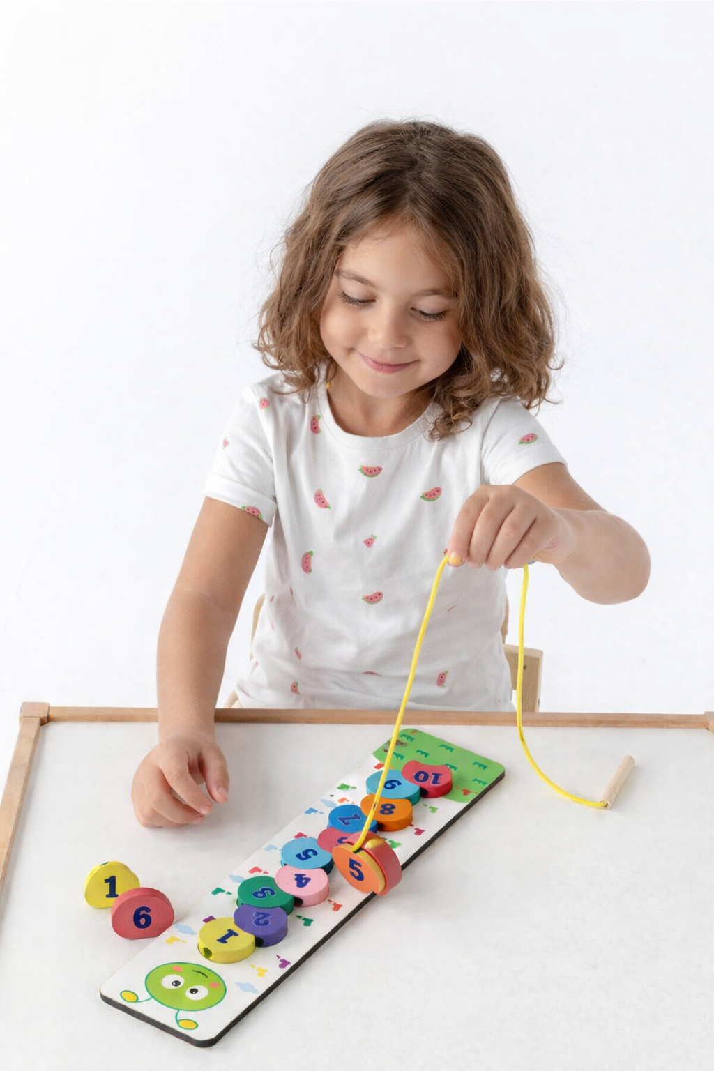 Montessori Kids | Tırtıl Dizme Oyunu